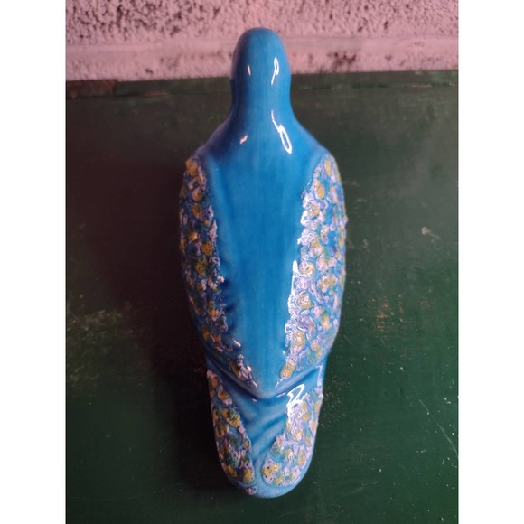 Ceramic Birds,Vintage, Turkish Blue birds,Doves,Set of 4,Family,Signed Turkish - Picture 3 of 9